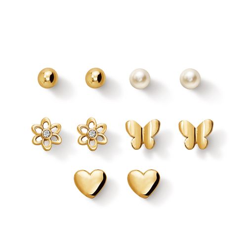 Set de aretes x5 All Week Love