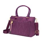 Bolso-para-mujer-casual-en-poliester-de-color-morado-con-distintos-compartimentos-y-asa-removible.​