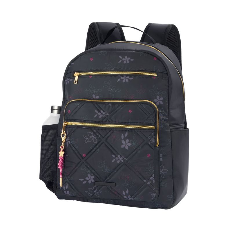 Mochila-para-mujer-en-tela-poliester-negra-con-print.-¡Bolso-ideal-para-un-estilo-casual-