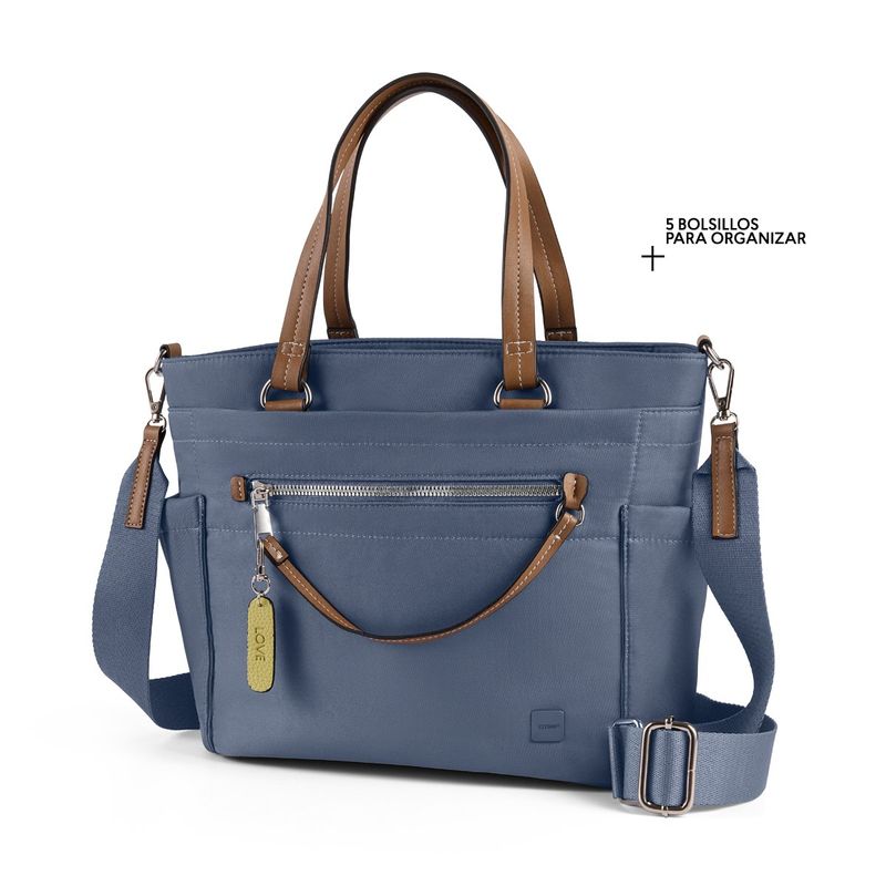 Bolso-mujer-Denise--mediano-poliester-detalles-de-cuero-asas-ajustables-seguro-y-versatil.